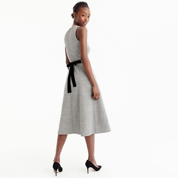 🌱j c r e w • velvet tie dress - Picture 5 of 7